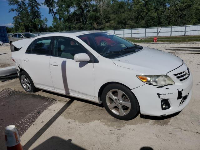 5YFBU4EE8DP094262 - 2013 TOYOTA COROLLA BASE Белый фото 4