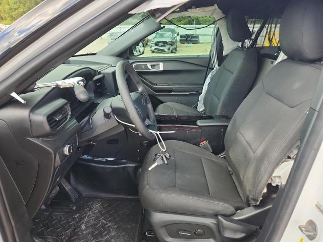 1FM5K8AB0NGB00818 - 2022 FORD EXPLORER POLICE INTERCEPTOR Սպիտակ լուսանկար 7