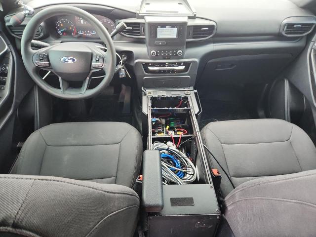 1FM5K8AB0NGB00818 - 2022 FORD EXPLORER POLICE INTERCEPTOR Սպիտակ լուսանկար 8