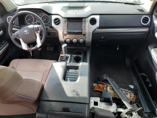 5TFRM5F11EX073210 - 2014 TOYOTA TUNDRA DOUBLE CAB SR/SR5 WHITE photo 8