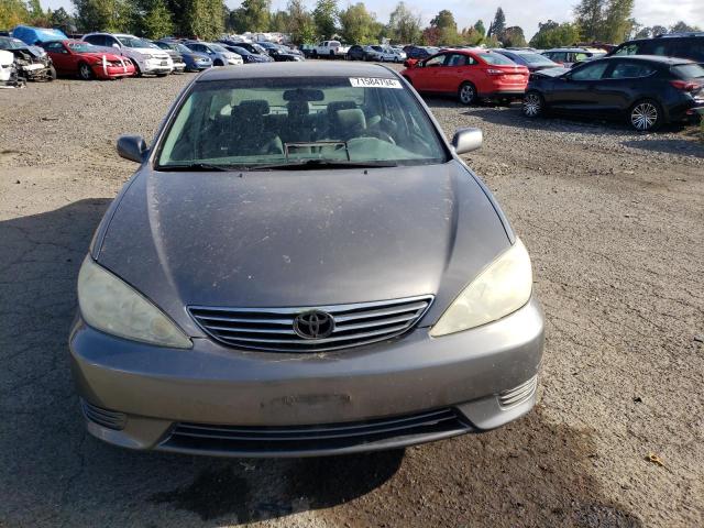 4T1BE30K66U702754 - 2006 TOYOTA CAMRY LE GRAY photo 5