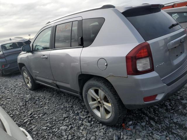 1C4NJDAB2ED748243 - 2014 JEEP COMPASS SPORT SILVER photo 2