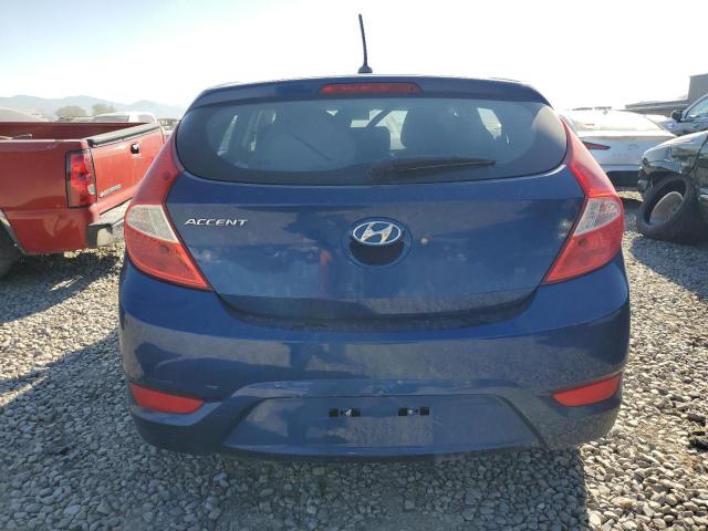 KMHCT5AEXGU255538 - 2016 HYUNDAI ACCENT SE BLUE photo 6