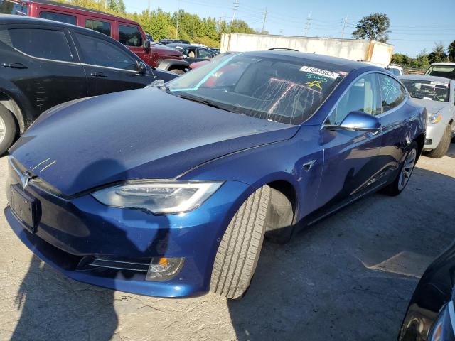 5YJSA1E23GF168393 - 2016 TESLA MODEL S Կապույտ լուսանկար 1