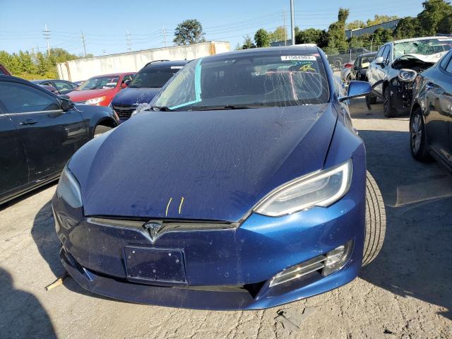 5YJSA1E23GF168393 - 2016 TESLA MODEL S Կապույտ լուսանկար 5