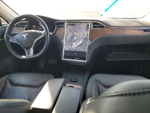 5YJSA1E23GF168393 - 2016 TESLA MODEL S Կապույտ լուսանկար 8