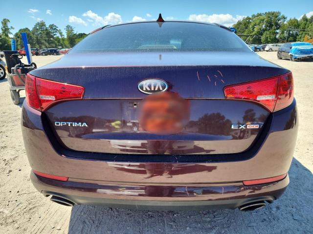 5XXGN4A75DG128578 - 2013 KIA OPTIMA EX BURGUNDY photo 6