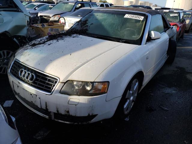 WAUAC48H36K007662 - 2008 AUDI A4 1.8 CABRIOLET WHITE photo 1