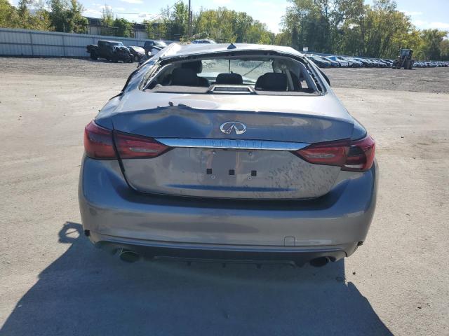 JN1EV7AR9JM431639 - 2018 INFINITI Q50 LUXE GRAY photo 6