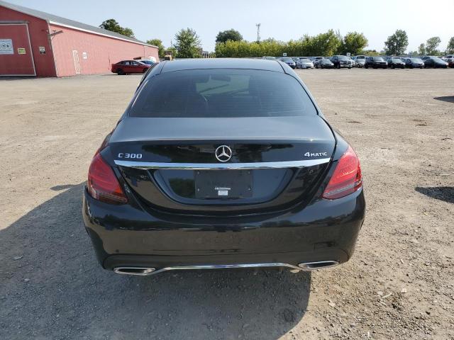 55SWF8EB4LU334795 - 2020 MERCEDES-BENZ C 300 4MATIC BLACK photo 6