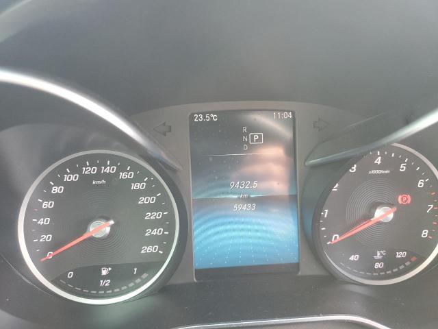 55SWF8EB4LU334795 - 2020 MERCEDES-BENZ C 300 4MATIC BLACK photo 9