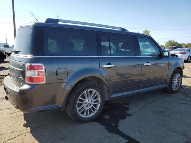 2FMHK6C81KBA12933 - 2019 FORD FLEX SEL GRAY photo 3