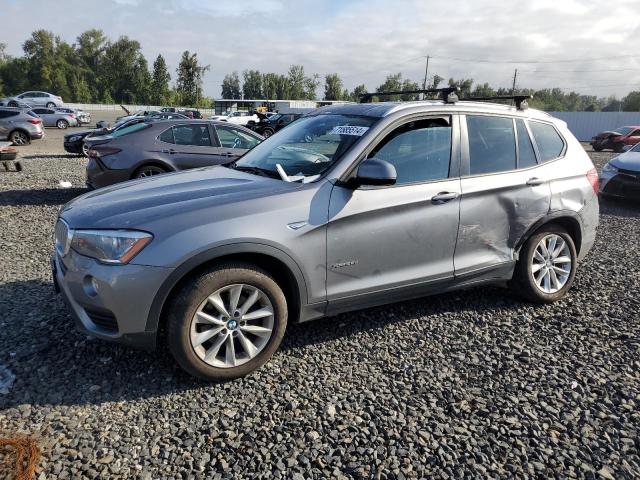 5UXWY3C58F0E96137 - 2015 BMW X3 XDRIVE28D GRAY photo 1