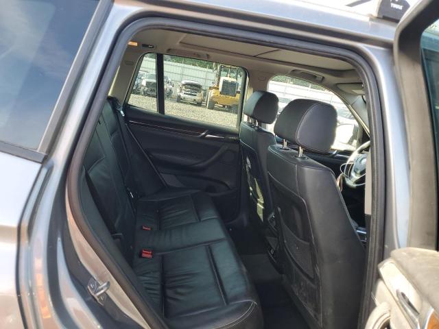 5UXWY3C58F0E96137 - 2015 BMW X3 XDRIVE28D GRAY photo 10