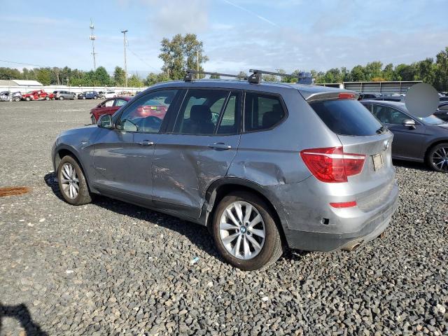 5UXWY3C58F0E96137 - 2015 BMW X3 XDRIVE28D GRAY photo 2