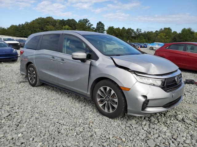 5FNRL6H76MB003141 - 2021 HONDA ODYSSEY EXL SILVER photo 4