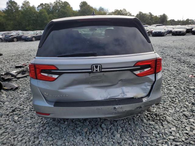5FNRL6H76MB003141 - 2021 HONDA ODYSSEY EXL SILVER photo 6