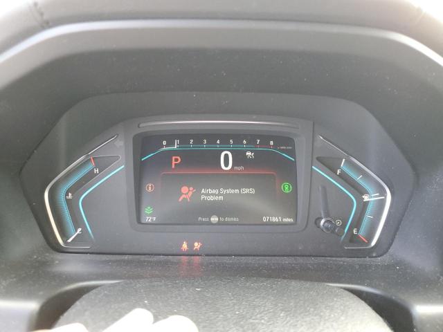 5FNRL6H76MB003141 - 2021 HONDA ODYSSEY EXL SILVER photo 9