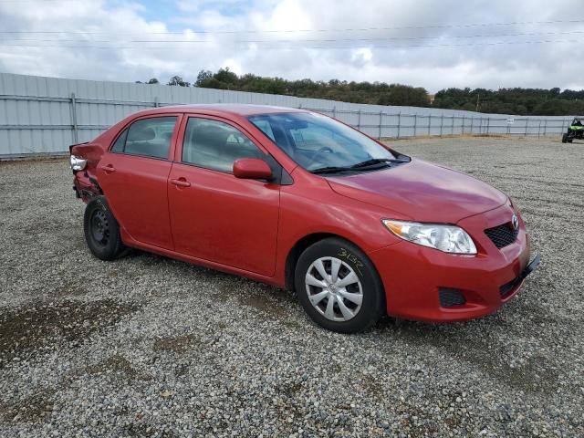 2T1BU4EEXAC383980 - 2010 TOYOTA COROLLA BASE RED photo 4