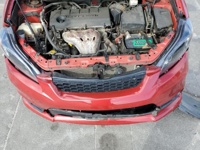 2T1KE4EE3DC050313 - 2013 TOYOTA COROLLA MA S RED photo 12