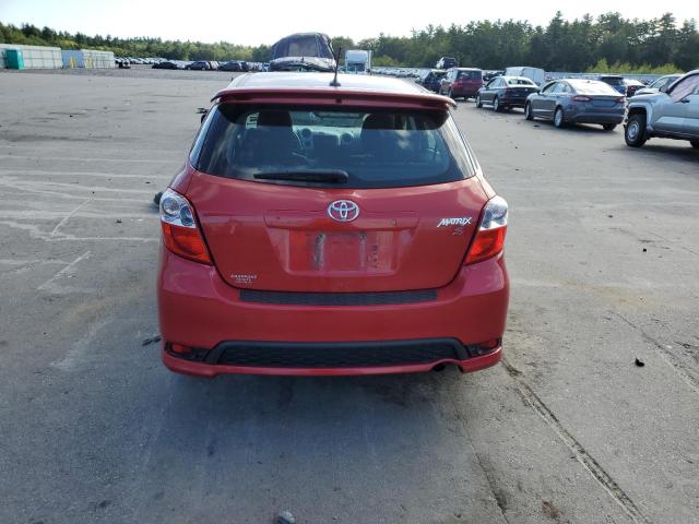 2T1KE4EE3DC050313 - 2013 TOYOTA COROLLA MA S RED photo 6