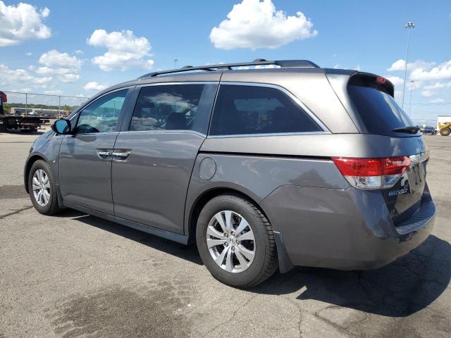 5FNRL5H60EB096242 - 2014 HONDA ODYSSEY EXL GRAY photo 2