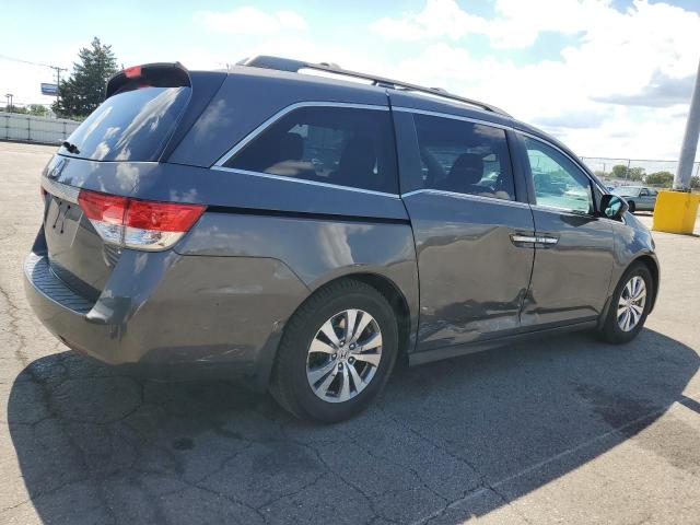 5FNRL5H60EB096242 - 2014 HONDA ODYSSEY EXL GRAY photo 3