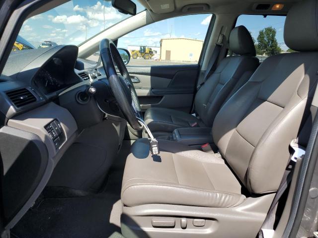5FNRL5H60EB096242 - 2014 HONDA ODYSSEY EXL GRAY photo 7