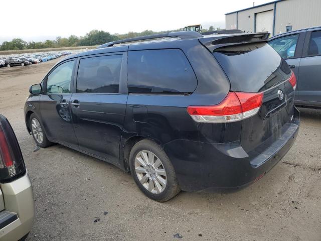 5TDDK3DC2DS052069 - 2013 TOYOTA SIENNA XLE შავი ფოტო 2