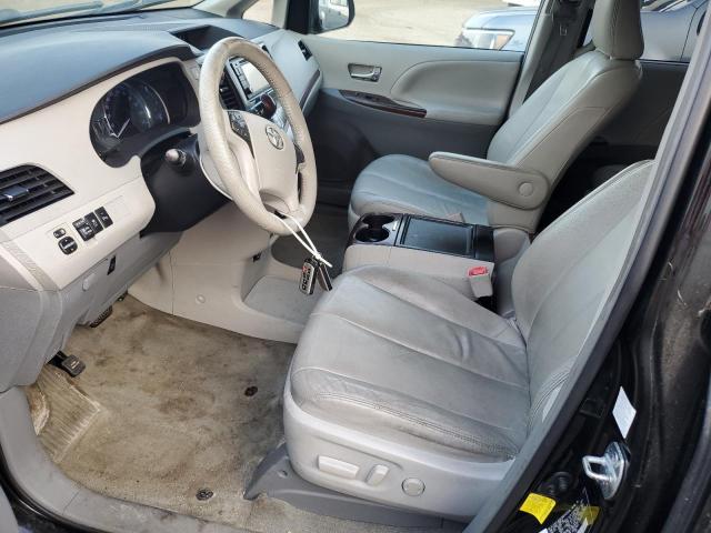 5TDDK3DC2DS052069 - 2013 TOYOTA SIENNA XLE შავი ფოტო 7