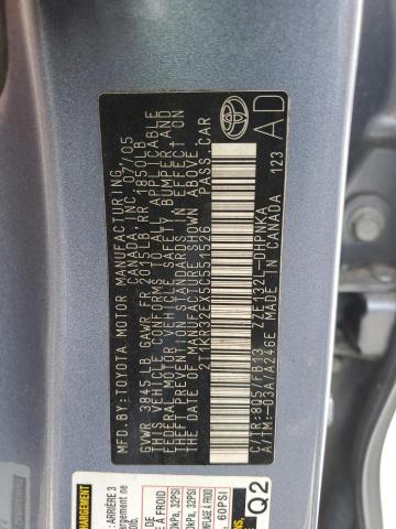 2T1KR32EX5C551526 - 2005 TOYOTA COROLLA MA XR BLUE photo 13