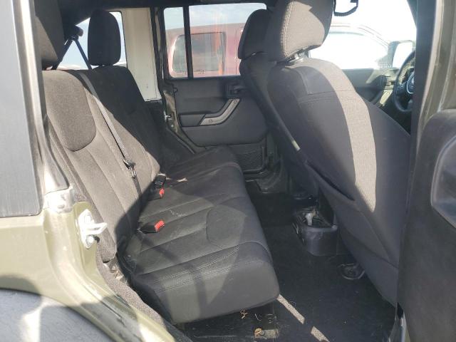 1C4BJWDGXFL726973 - 2015 JEEP WRANGLER U SPORT GREEN photo 11