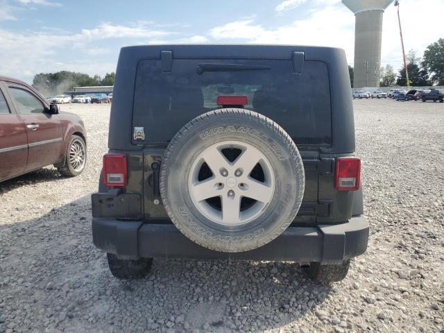 1C4BJWDGXFL726973 - 2015 JEEP WRANGLER U SPORT GREEN photo 6