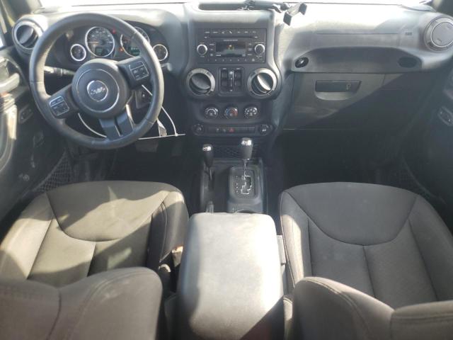 1C4BJWDGXFL726973 - 2015 JEEP WRANGLER U SPORT GREEN photo 8