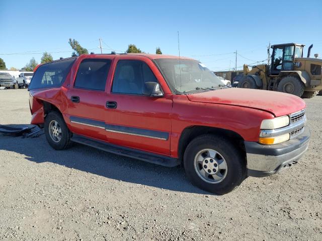 1GNFK16Z72J128451 - 2002 CHEVROLET SUBURBAN K1500 RED photo 4