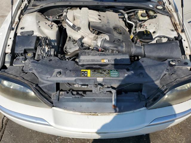 1LNHM86S95Y618646 - 2005 LINCOLN LS WHITE photo 11