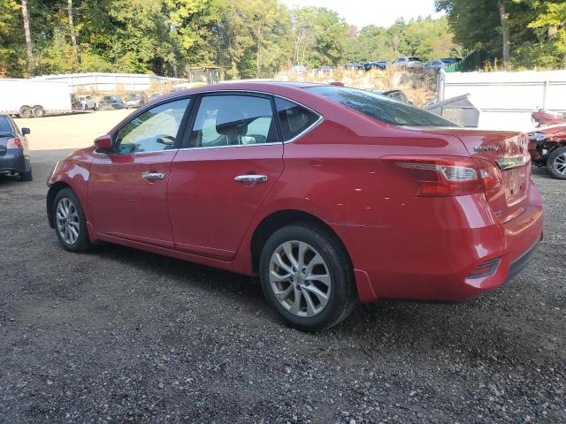 3N1AB7AP3JL616270 - 2018 NISSAN SENTRA S RED photo 2