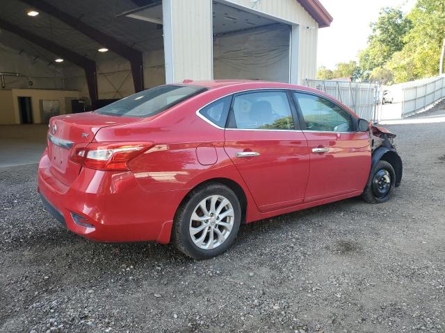 3N1AB7AP3JL616270 - 2018 NISSAN SENTRA S RED photo 3