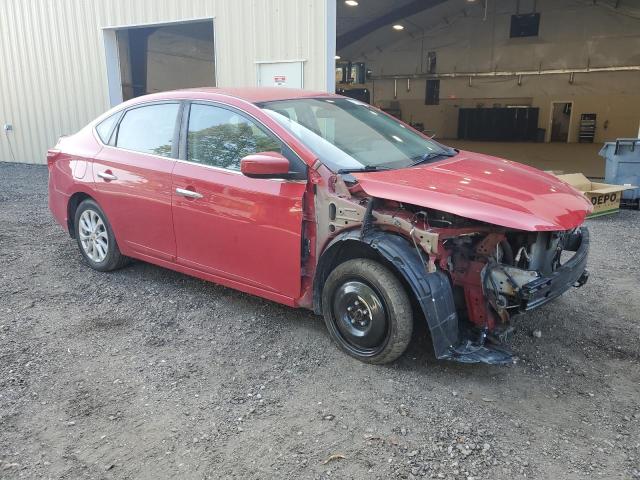 3N1AB7AP3JL616270 - 2018 NISSAN SENTRA S RED photo 4