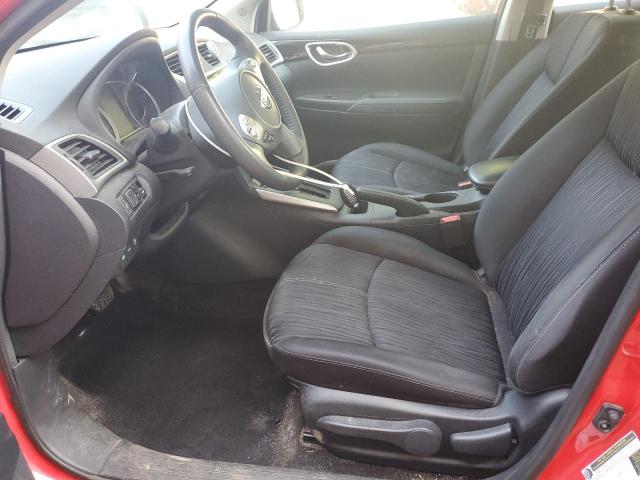 3N1AB7AP3JL616270 - 2018 NISSAN SENTRA S RED photo 7