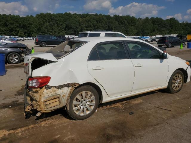 JTDBU4EE6DJ115372 - 2013 TOYOTA COROLLA BASE WHITE photo 3