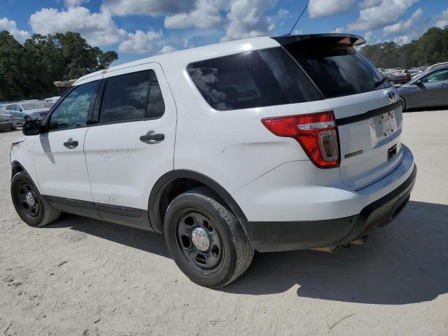 1FM5K8ARXFGB41018 - 2015 FORD EXPLORER POLICE INTERCEPTOR WHITE photo 2