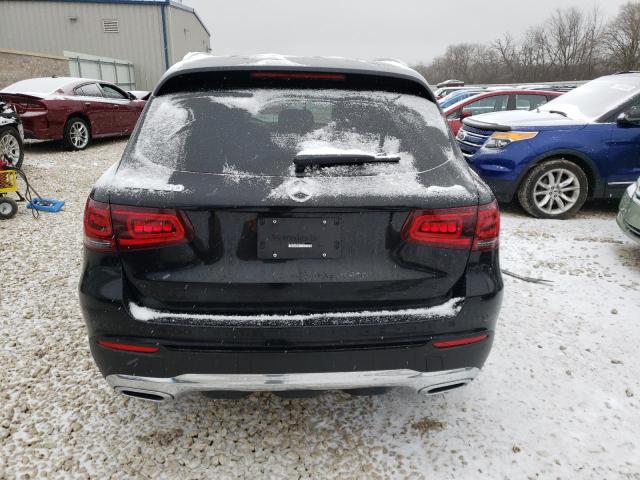 W1N0G8EB1NV369604 - 2022 MERCEDES-BENZ GLC 300 4MATIC BLACK photo 6