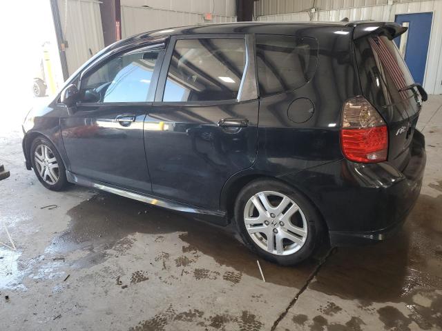 JHMGD38608S033219 - 2008 HONDA FIT SPORT BLACK photo 2