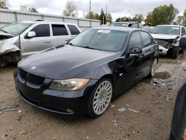 WBAVD53597A007223 - 2007 BMW 335 XI BLACK photo 1