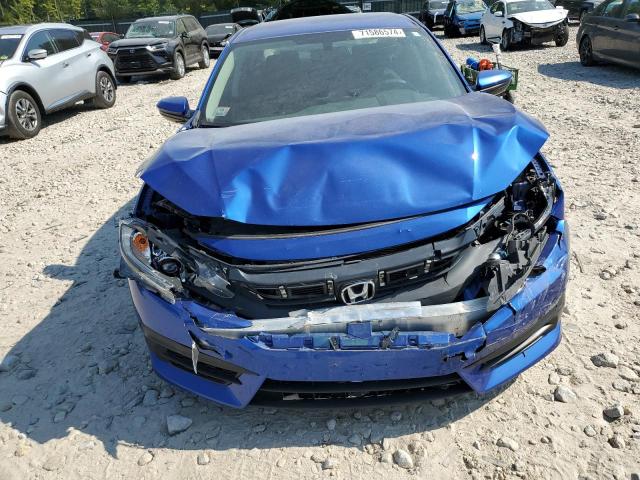 2HGFC2F56JH587349 - 2018 HONDA CIVIC LX BLUE photo 5