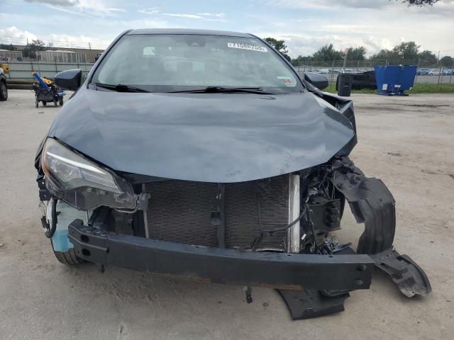 2T1BURHE5HC756345 - 2017 TOYOTA COROLLA L CHARCOAL photo 5