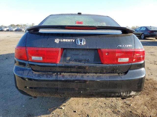 1HGCM66535A038848 - 2005 HONDA ACCORD EX BLACK photo 6