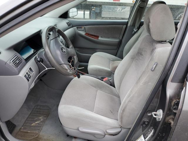 2T1BR30E07C763812 - 2007 TOYOTA COROLLA CE GRAY photo 7