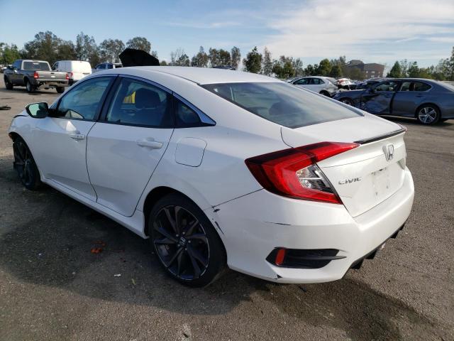 19XFC2F80LE204237 - 2020 HONDA CIVIC SPORT 白色 照片 2